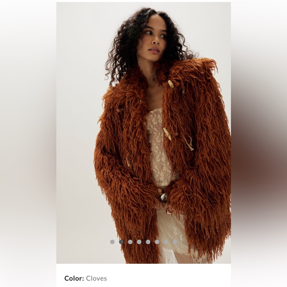 Free People Tan Teddy Jacket - Picture 4 of 5